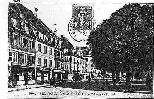 Ville de BELFORT Carte postale ancienne